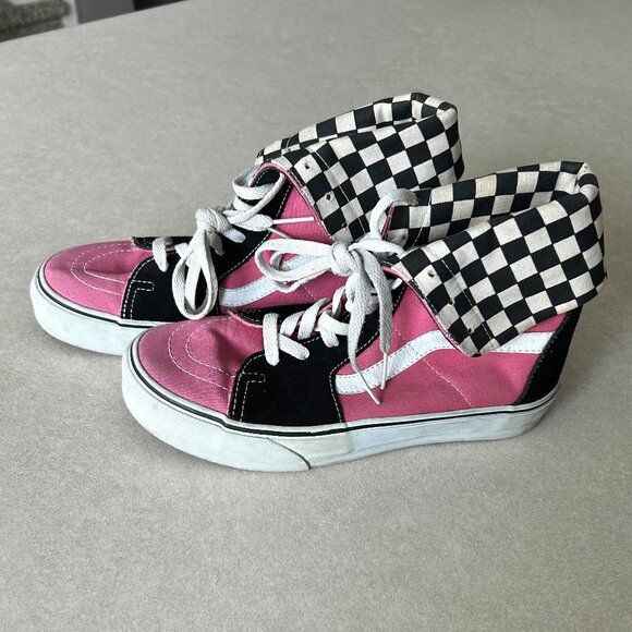 RARE Y2K Vans Off the Wall Extra High Tops ASO Alex Russo - Picture 7 of 12